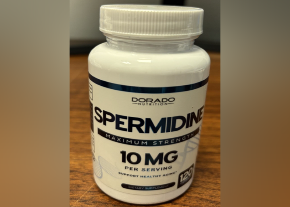 A bottle of Dorado Nutrition Spermiden.